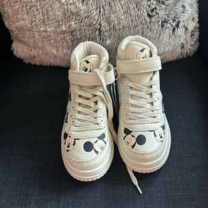 ZARA KIDS MICKEY HIGH TOP SNEAKERS
